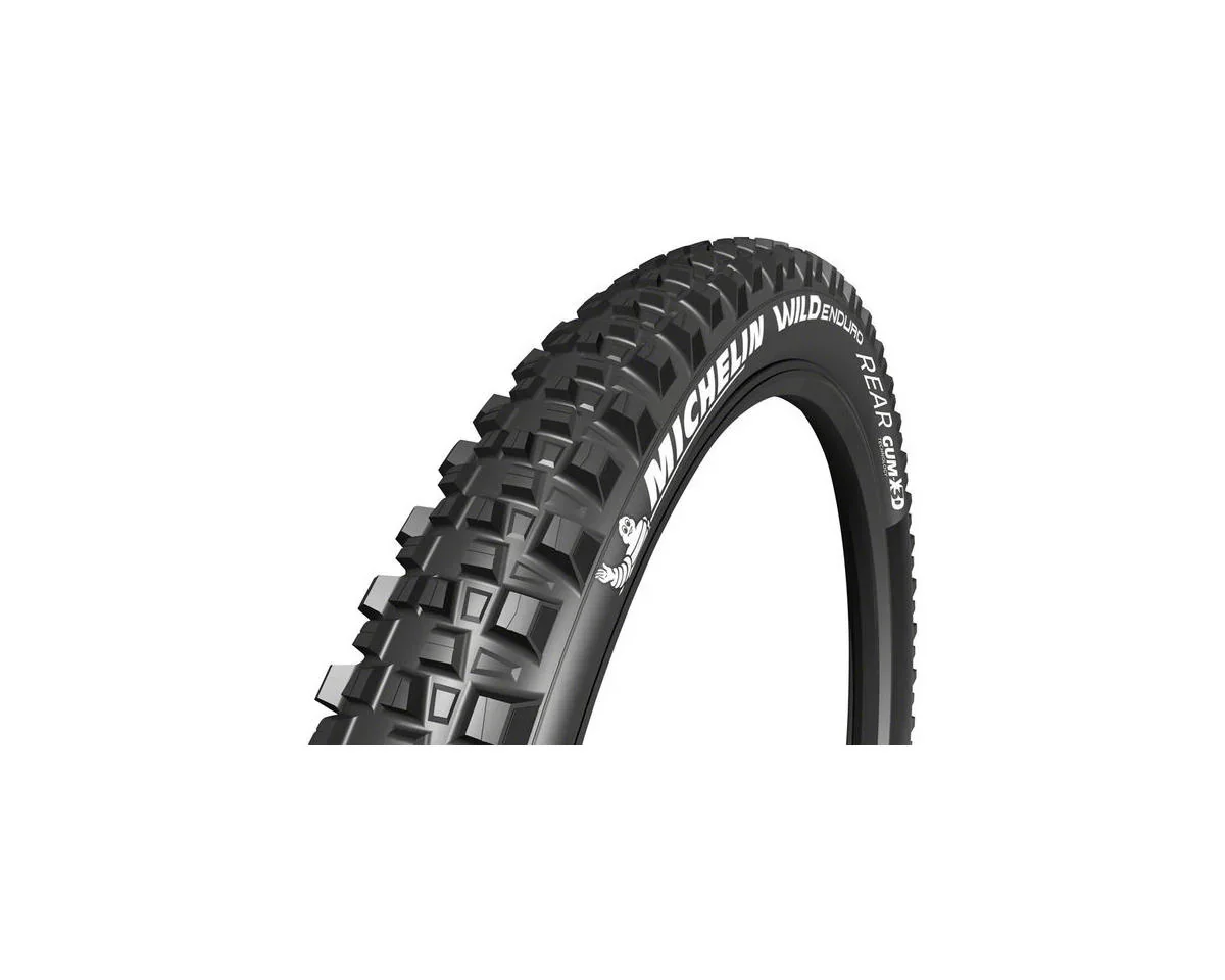 Michelin E-Wild Mountain Tire (Black) (Tubeless) (27.5") (2.6") (Rear)